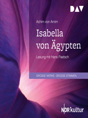 cover image of Isabella von Ägypten (Gekürzt)